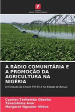 A R?dio Comunit?ria E a Promo??o Da Agricultura Na Nig?ria