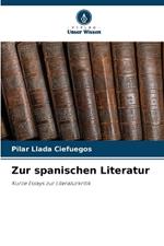 Zur spanischen Literatur