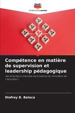 Compétence en matière de supervision et leadership pédagogique