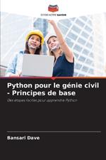 Python pour le génie civil - Principes de base