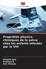 Propriétés physico-chimiques de la salive chez les enfants infectés par le VIH