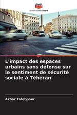 L'impact des espaces urbains sans défense sur le sentiment de sécurité sociale à Téhéran