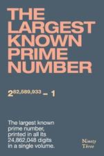 The largest known prime number