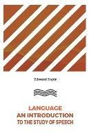 Language An Introduction to the Study of Speech