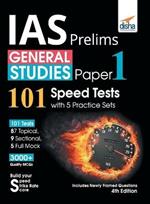 IAS Prelims General Studies Paper 1 - 101 Speed Tests with 5 Practice Sets