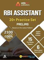 Adda247 20+ RBI Assistant Prelims Mock Papers Practice Book English Medium