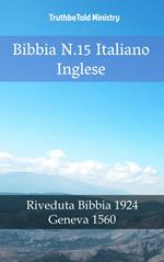 Bibbia N.15 Italiano Inglese