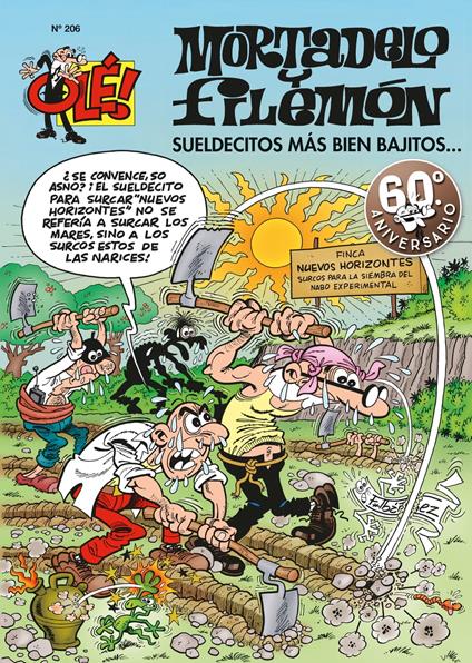 Mortadelo y Filemón. Sueldecitos más bien bajitos... (Olé! Mortadelo 206)