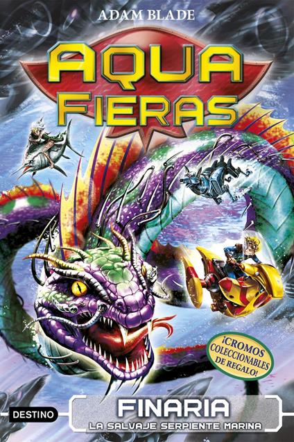 Finaria, la salvaje serpiente marina - Adam Blade,Teresa Muñoz - ebook