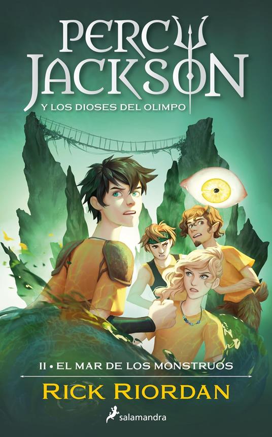 El mar de los monstruos (Percy Jackson y los dioses del Olimpo 2) - Rick Riordan,Santiago del Rey Farrés - ebook