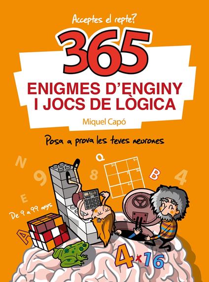 365 enigmes d'enginy i jocs de lògica - Miquel Capó - ebook