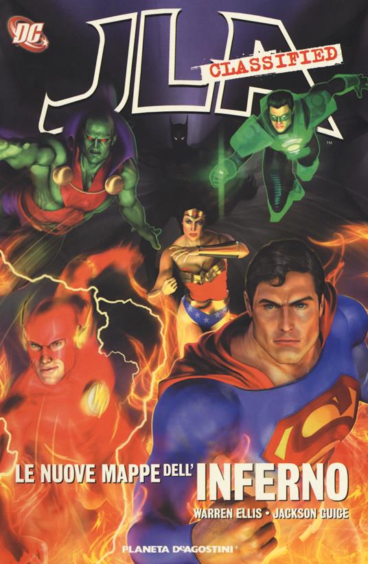 Le nuove mappe dell'inferno. JLA classified. Vol. 1 - Warren Ellis,Jackson Guice - copertina