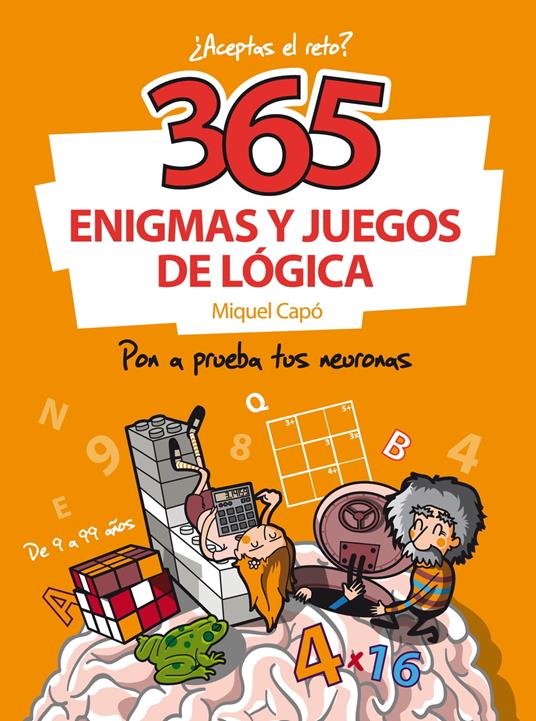 365 enigmas y juegos de lógica - Miquel Capó - ebook