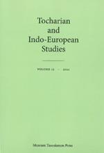 Tocharian & Indo-European Studies: Volume 12