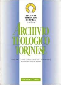 Archivio teologico torinese (1996) - copertina