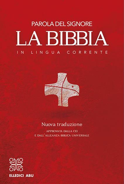 La Bibbia in lingua corrente. Media cartonata - copertina