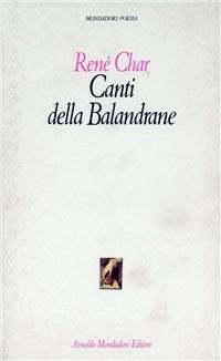 I canti della Balandrane-Svilacciatura del sacco di iuta - René Char - copertina