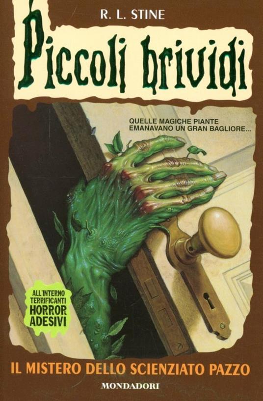 Il mistero dello scienziato pazzo. Piccoli brividi - Robert L. Stine - copertina