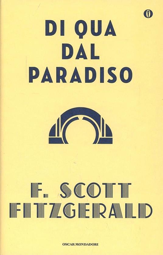 Di qua dal paradiso - Francis Scott Fitzgerald - copertina