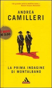 La prima indagine di Montalbano - Andrea Camilleri - copertina