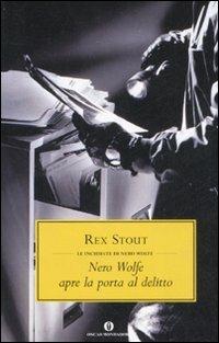 Nero Wolfe apre la porta al delitto - Rex Stout - copertina