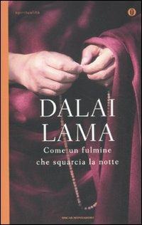 Come un fulmine che squarcia la notte - Gyatso Tenzin (Dalai Lama) - copertina