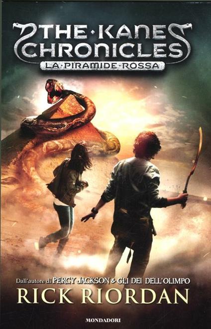 La piramide rossa. The Kane Chronicles. Vol. 1 - Rick Riordan - copertina