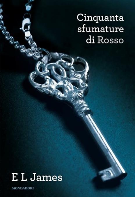 Cinquanta sfumature di rosso - E. L. James - copertina