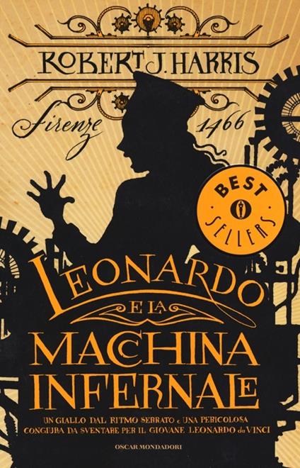 Leonardo e la macchina infernale - Robert J. Harris - copertina