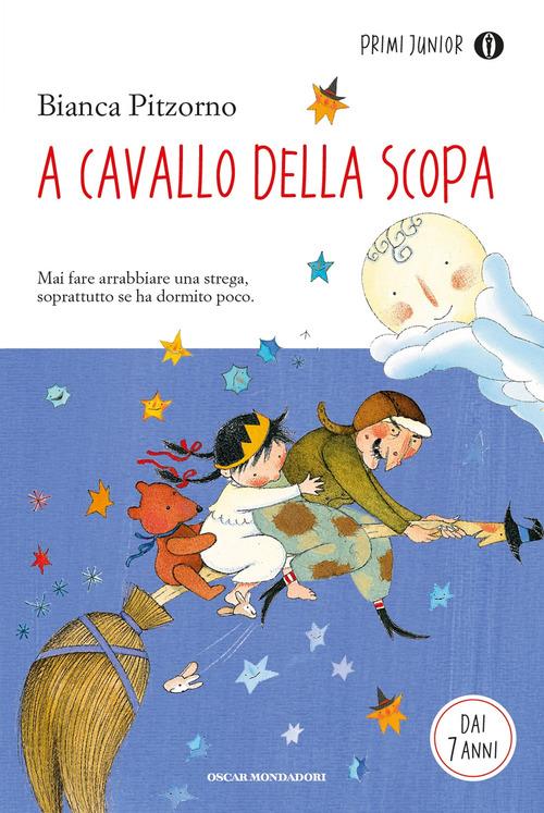 A cavallo della scopa. Ediz. ad alta leggibilità - Bianca Pitzorno - copertina