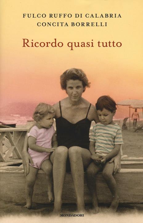 Ricordo quasi tutto - Fulco Ruffo di Calabria,Concita Borrelli - copertina