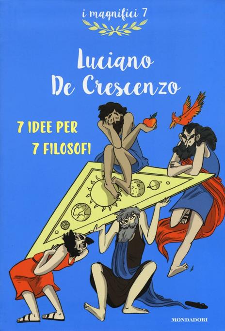 7 idee per 7 filosofi - Luciano De Crescenzo - copertina