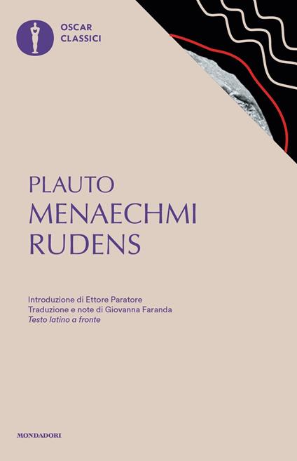 Menaechmi-Rudens - T. Maccio Plauto - copertina