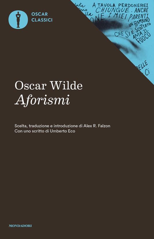 Aforismi - Oscar Wilde - copertina