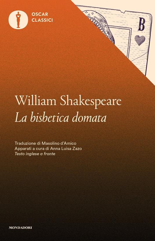 La bisbetica domata. Testo inglese a fronte - William Shakespeare - copertina