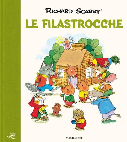 Le filastrocche. Ediz. a colori - Richard Scarry - copertina