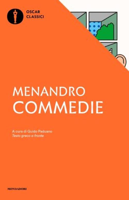 Commedie - Menandro - copertina