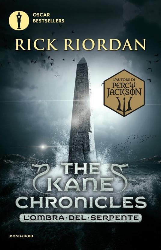 L'ombra del serpente. The Kane Chronicles. Vol. 3 - Rick Riordan - copertina