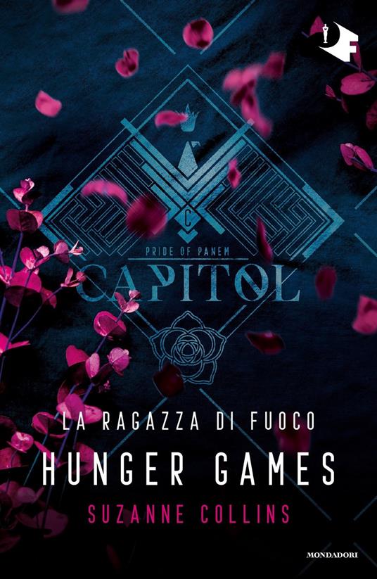 La ragazza di fuoco. Hunger games - Suzanne Collins - copertina