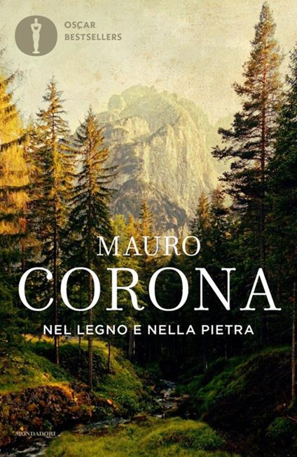 Nel legno e nella pietra - Mauro Corona - copertina