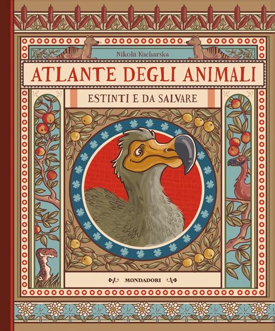 Atlante degli animali estinti e da salvare. Ediz. a colori - Nikola Kucharska - copertina