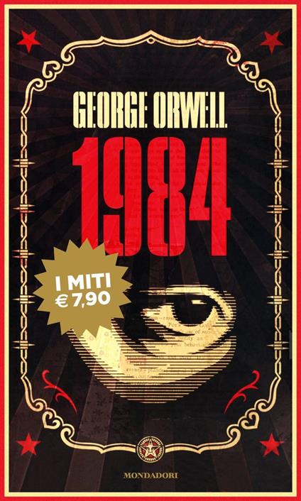 1984 - George Orwell - copertina