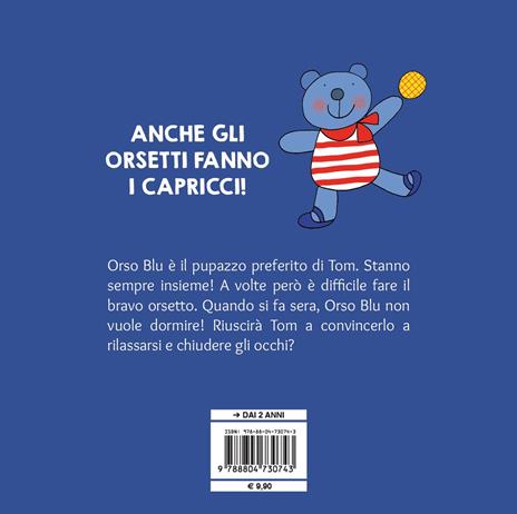 Orso Blu non vuole dormire! Ediz. a colori - Nicoletta Costa - 2