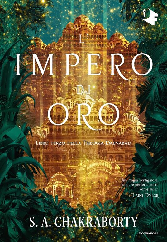 L'impero di oro - S. A. Chakraborty - copertina