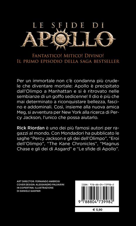 L'oracolo nascosto. Le sfide di Apollo. Vol. 1 - Rick Riordan - 2