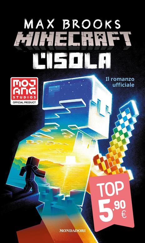 L'isola. Minecraft - Max Brooks - copertina