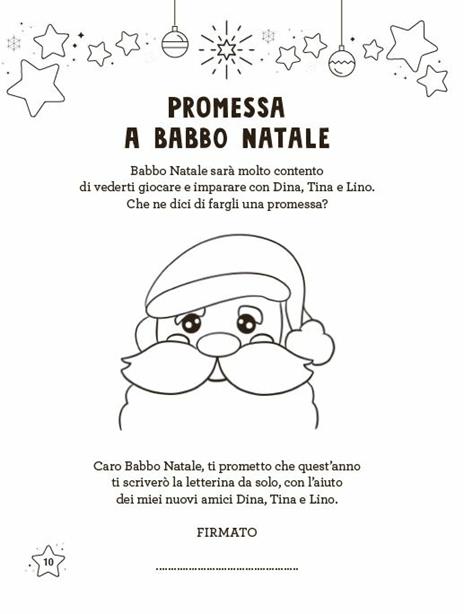 Natale in prima elementare. Impara a leggere, scrivere e ritagliare! Ediz. a colori - Maestrainbluejeans - 5