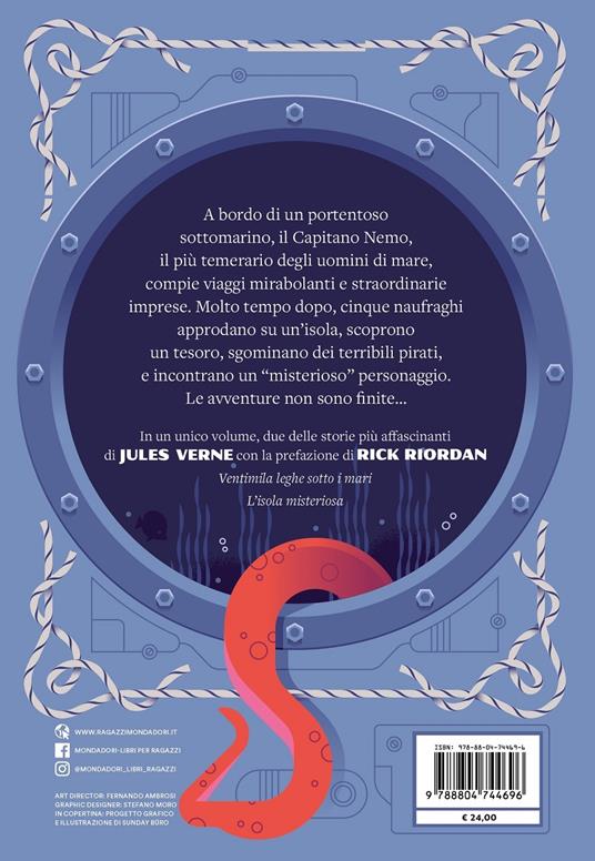 I viaggi negli abissi del capitano Nemo - Jules Verne - Libro - Mondadori -  I Grandi | laFeltrinelli