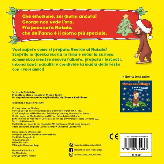 Il Natale sta arrivando! Curioso come George. Ediz. a colori - Tish Rabe -  Libro - Mondadori - | laFeltrinelli