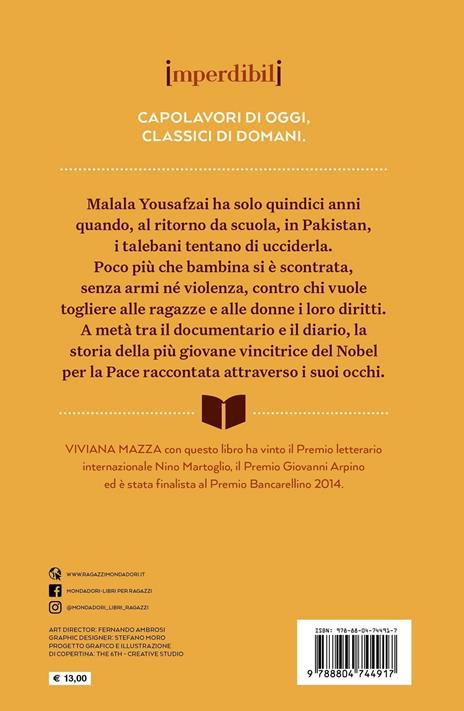 Storia di Malala. Ediz. speciale. Imperdibili - Viviana Mazza - 2